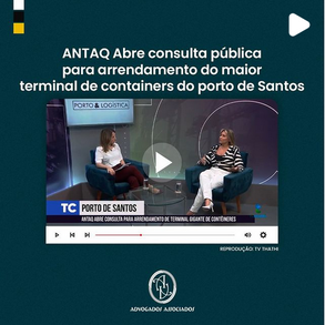 ANTAQ Abre consulta pública para arrendamento do maior terminal de containers do porto de Santos
