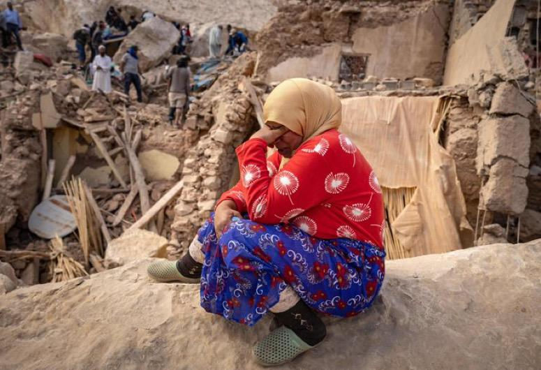  الحياة انتهت .. قرية مغربية دمرها الزلزال