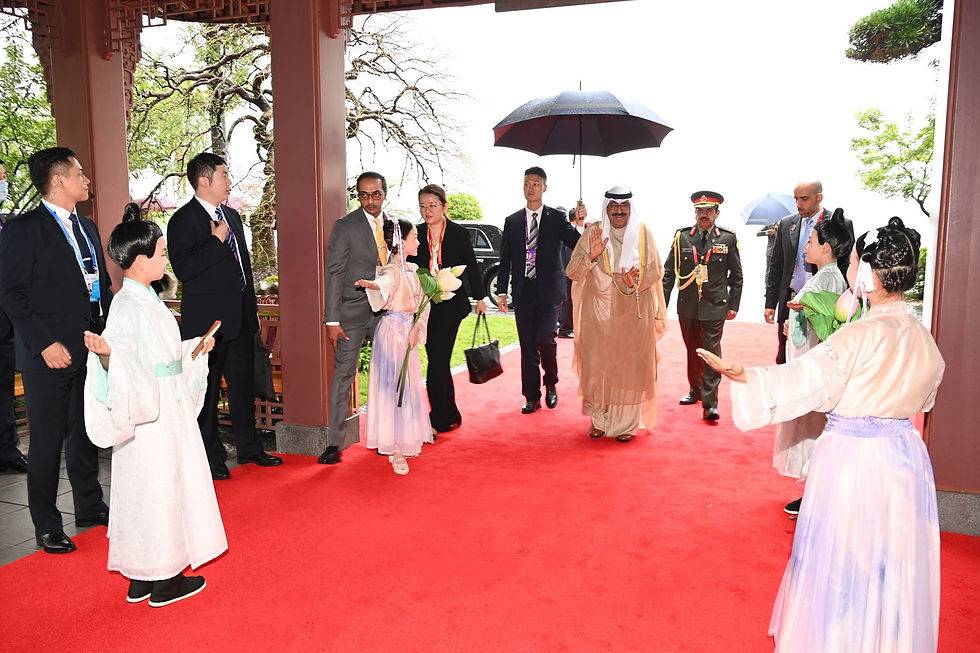 سمو ولي العهد يحضر مأدبة غداء أقامها الرئيس الصيني على شرف المدعوين لحضور افتتاح الألعاب الأولمبية
