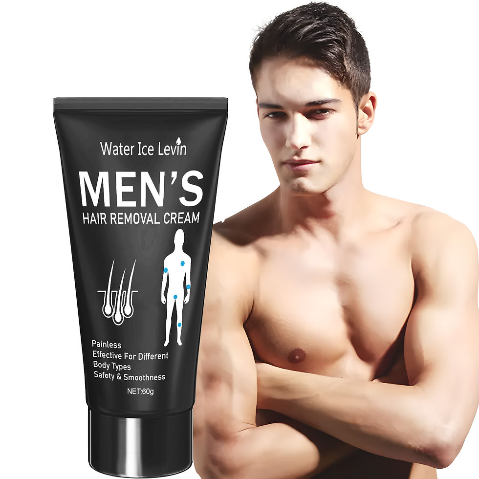 Thumbnail: 60g Hair Removal Cream for Both Men and Women, Painless, Fast, and Thorough, Lea