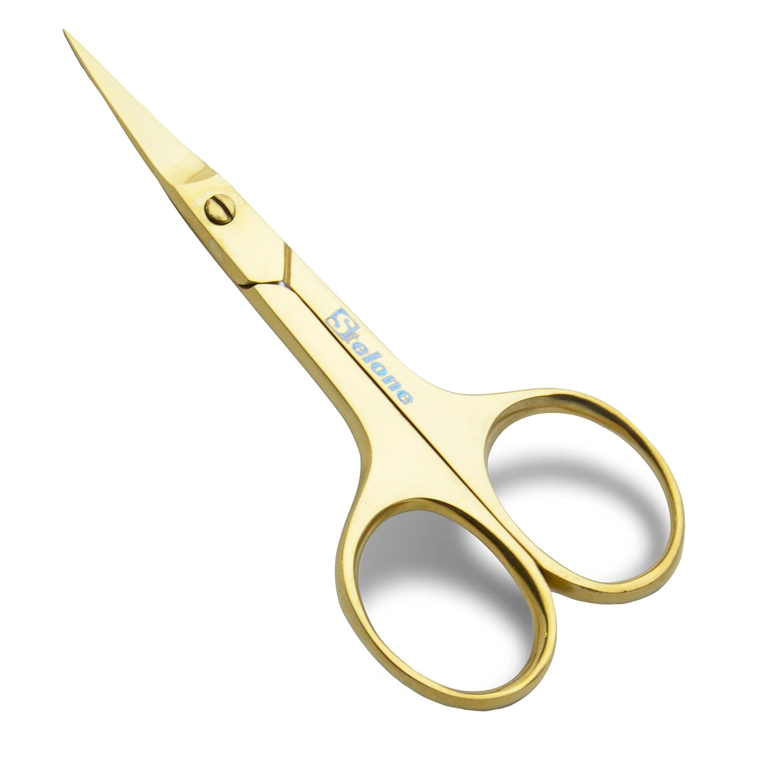 Professional Grooming Scissors Eyebrow Scissors Small Curved Stainless Steel Man