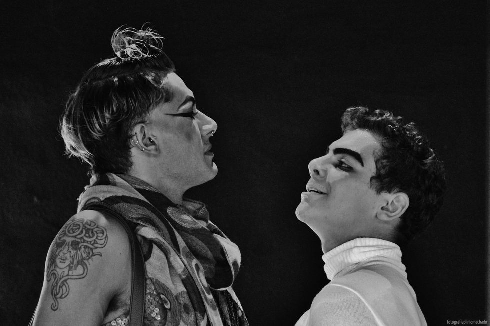 Felipe Lemos e Felipe Carvalho. Foto: Plínio Machado