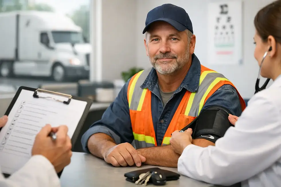 DOT Exam Checklist for a Fast, Ready Appointment