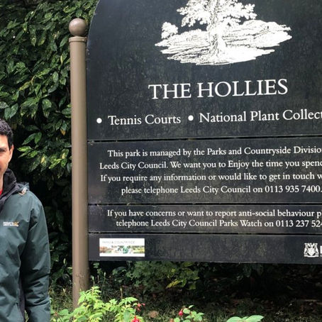 The Hollies nominated for 'best park' award