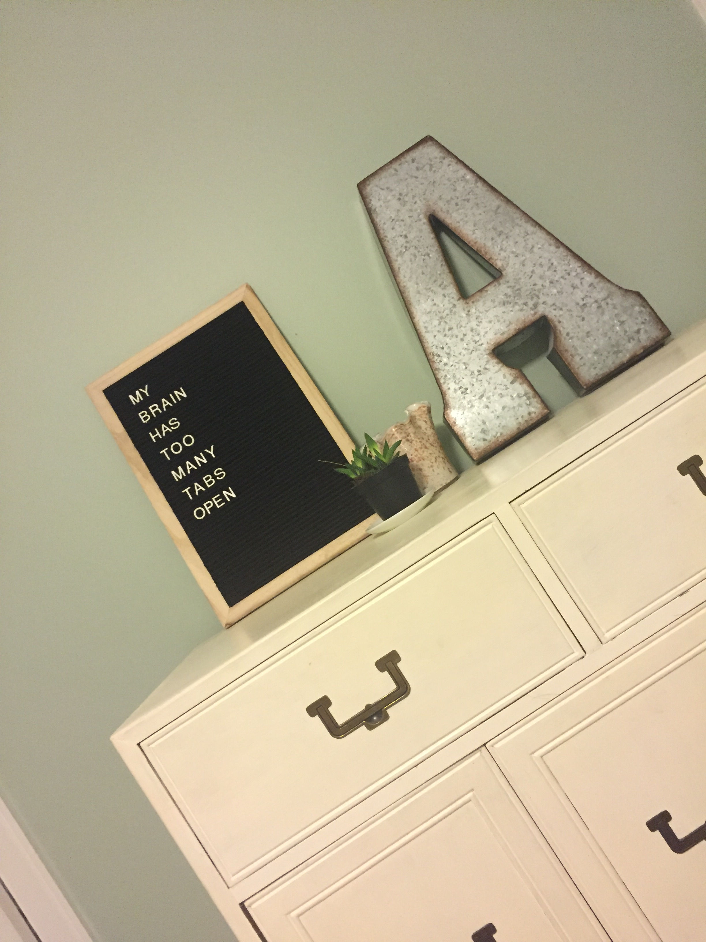 13.5 x 19.5 Modern Letterboard, black felt