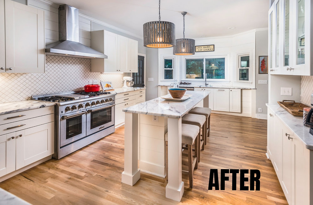 IKEA Kitchen Before and After