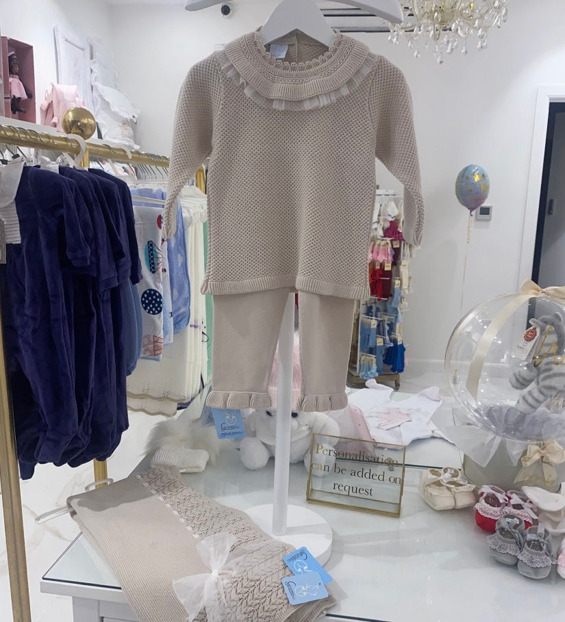 Granlei lounge set frill collar 