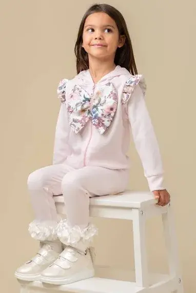 Caramelo flower print tracksuit 