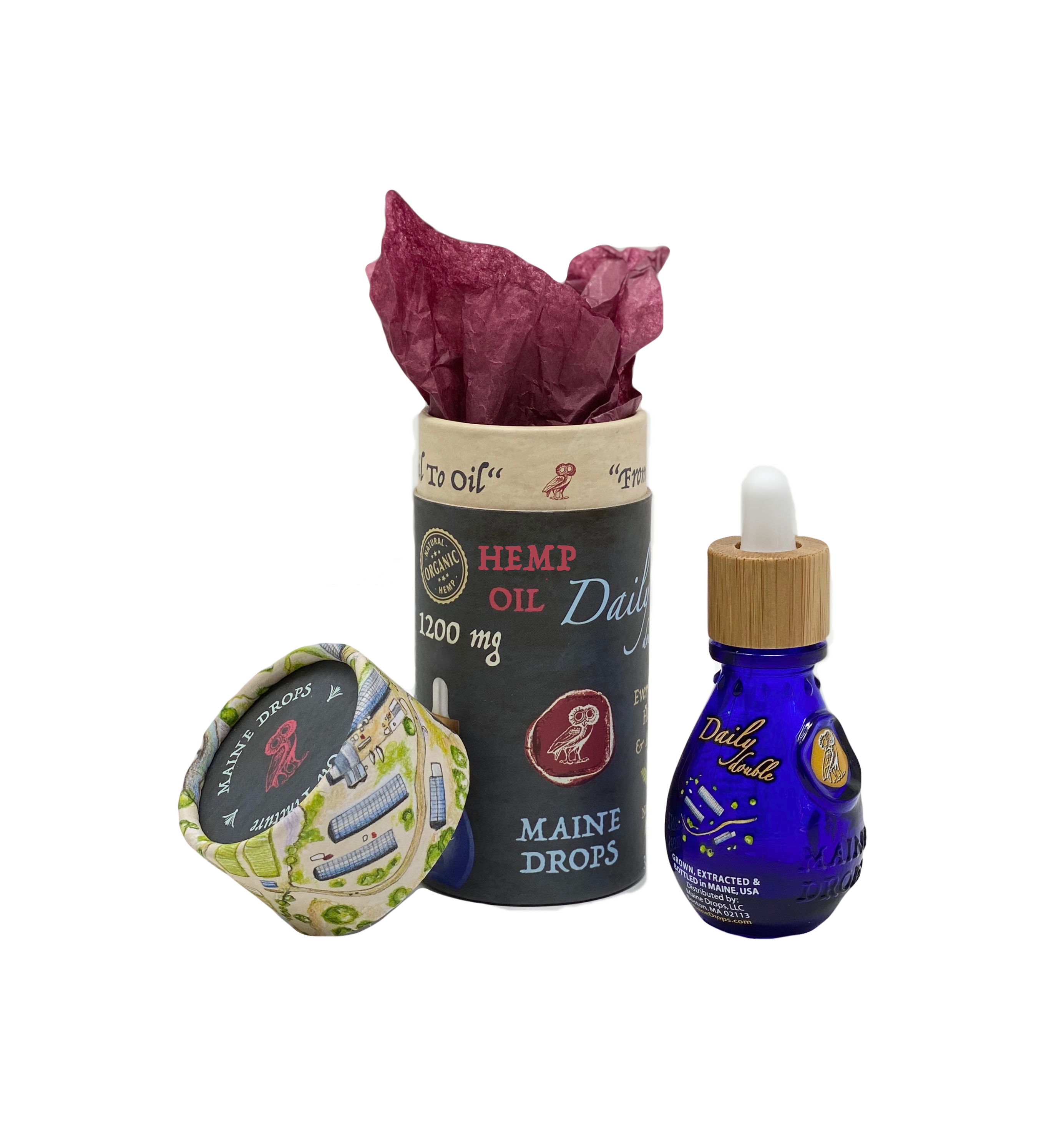 Daily Double Drops \\ 1200mg hemp oil