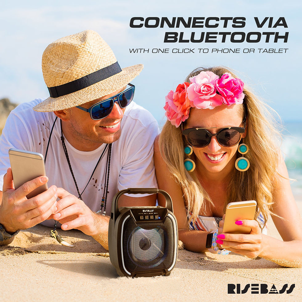 Thumbnail: 8" 600 watt Speaker - Portable Wireless Bluetooth Speaker with TWS Function