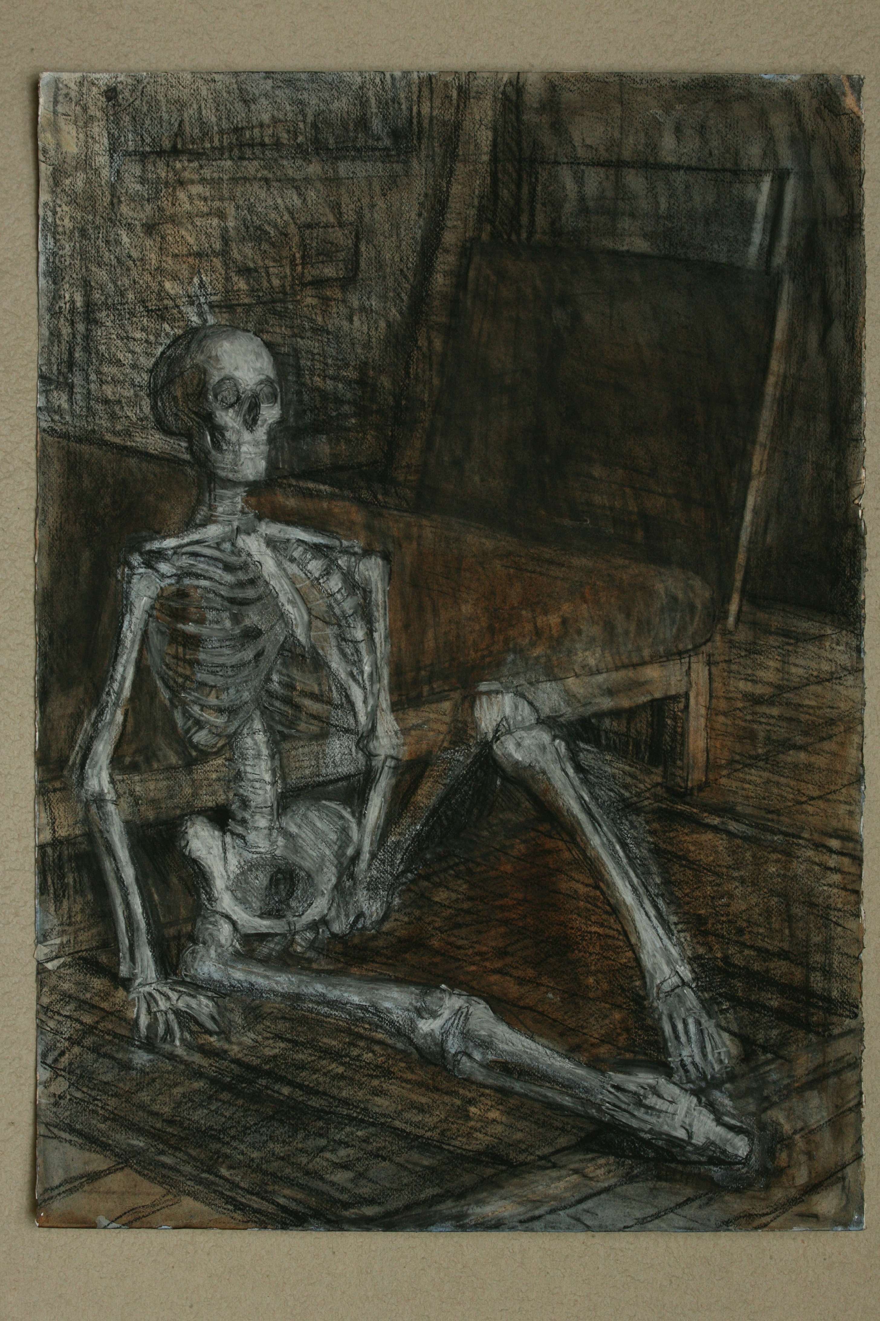 Seated Skeleton