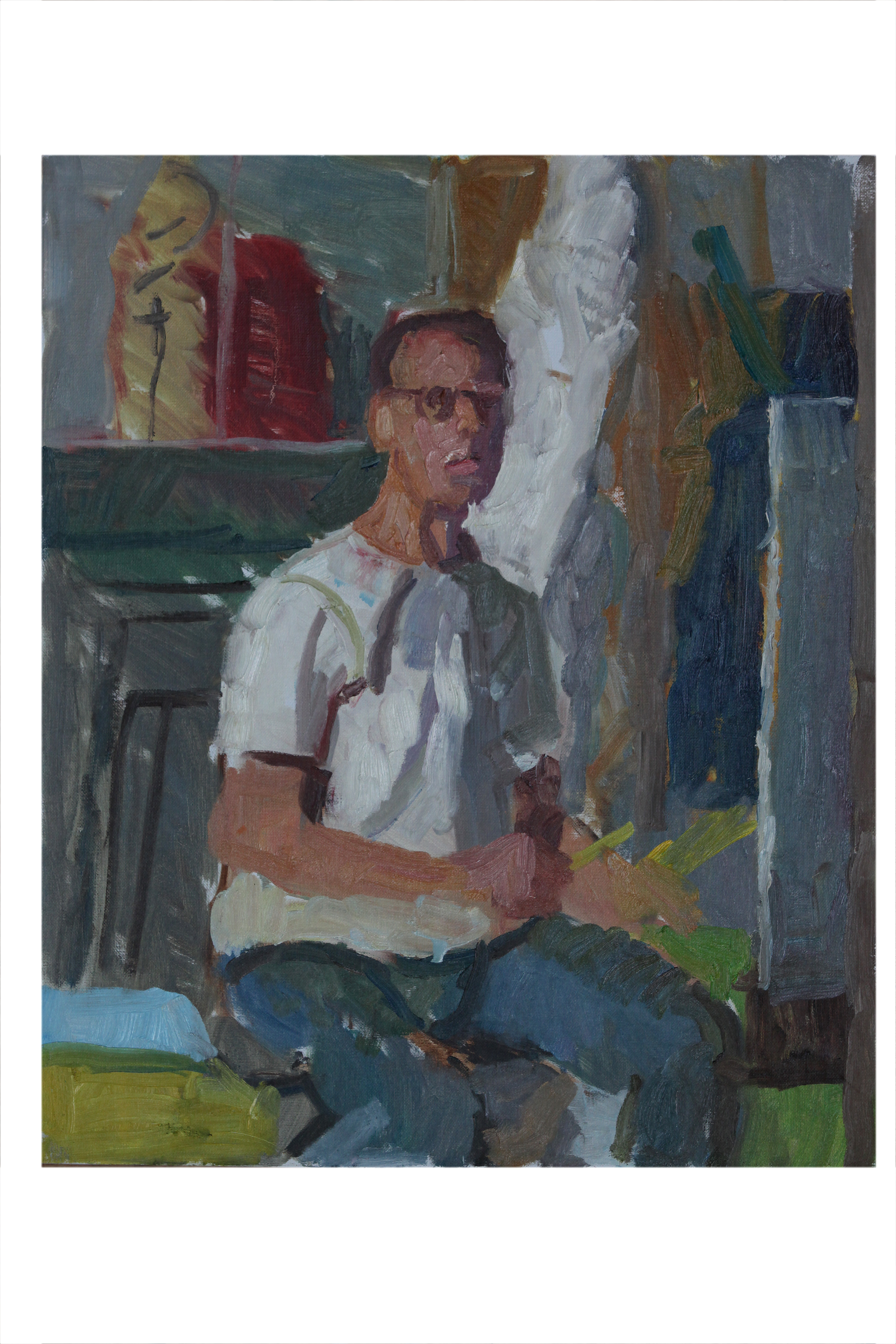 Self Portrait with Ms White