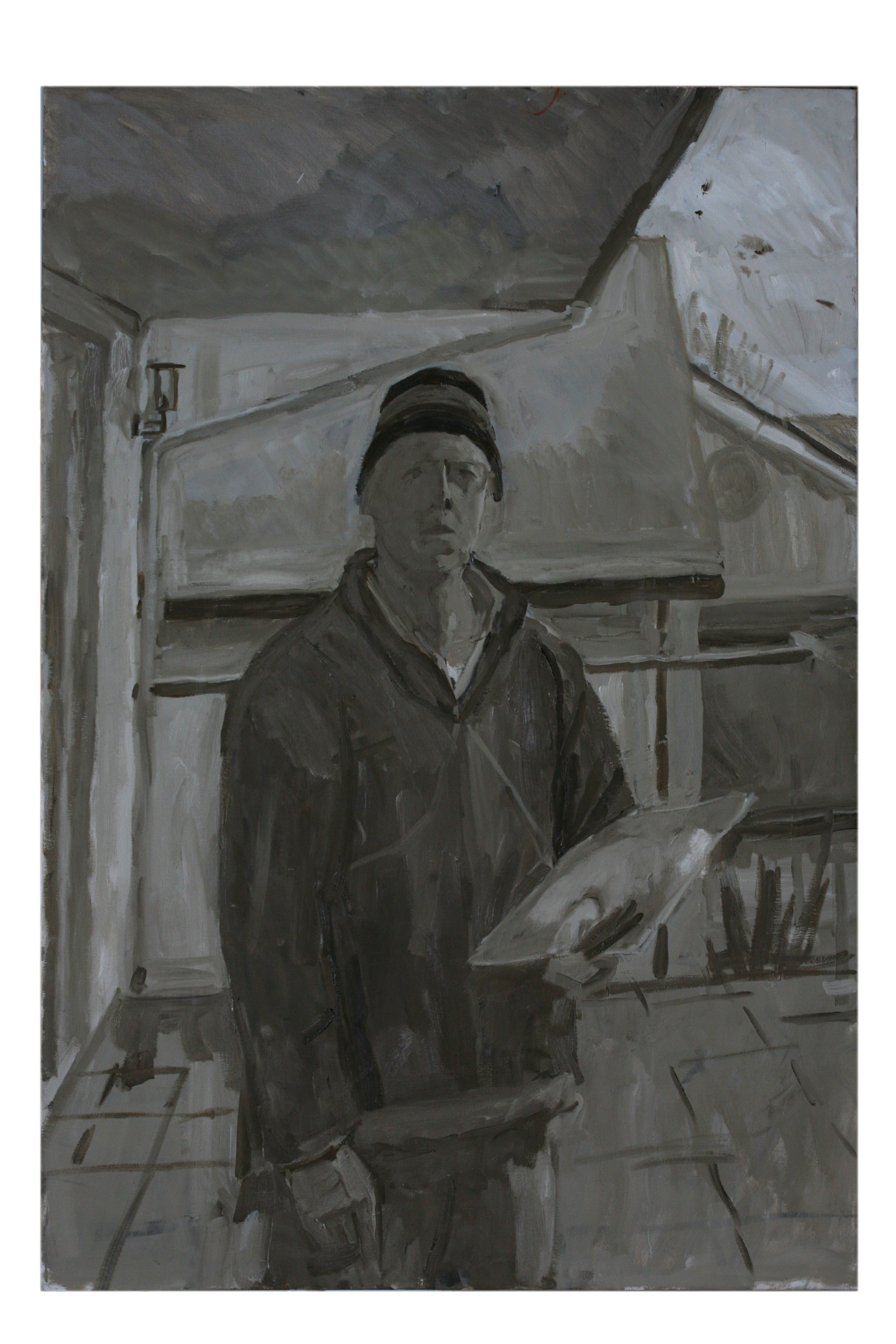 Self portrait on the terrace