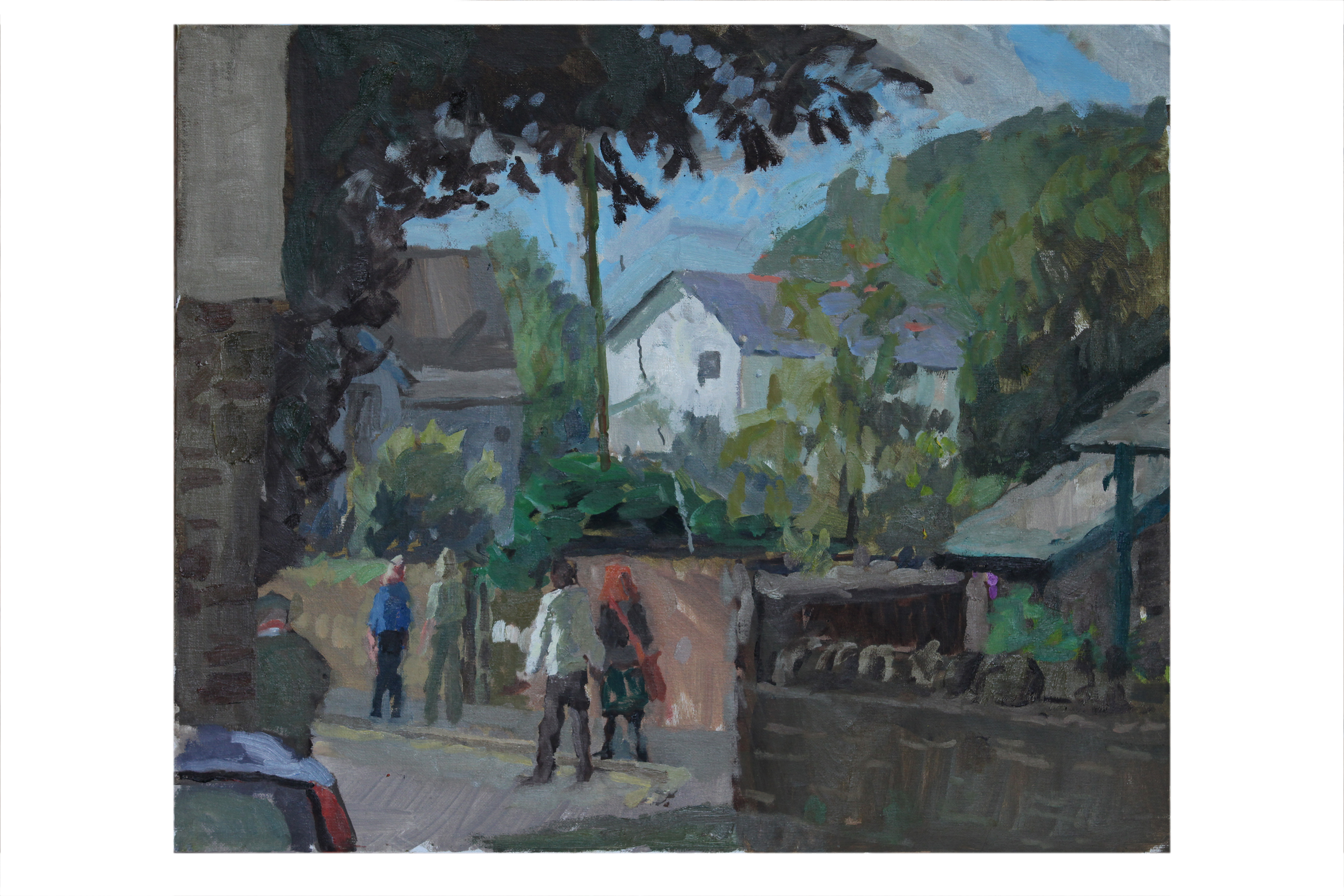 _ Oil on Board