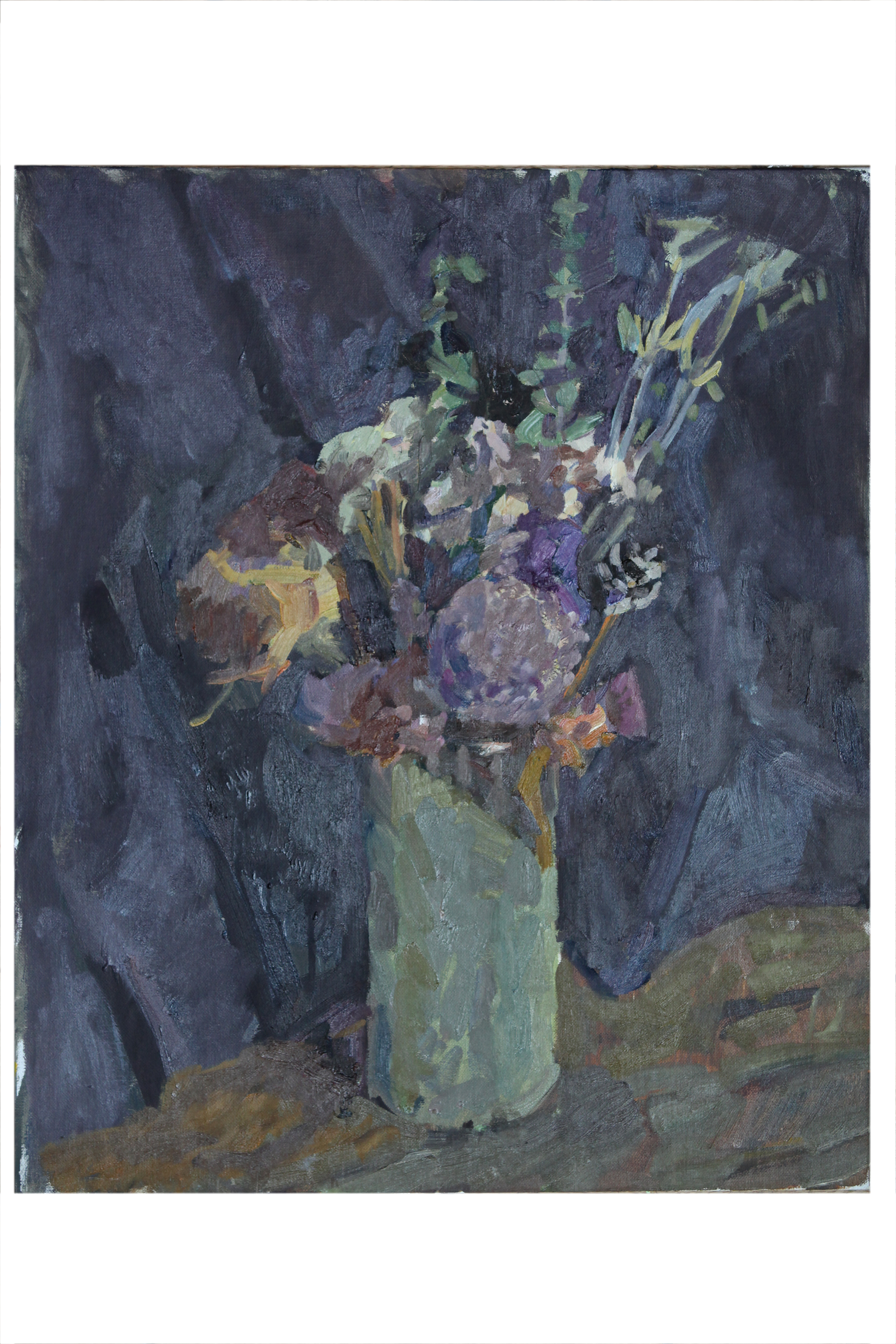 Dried Flowers in a Vase