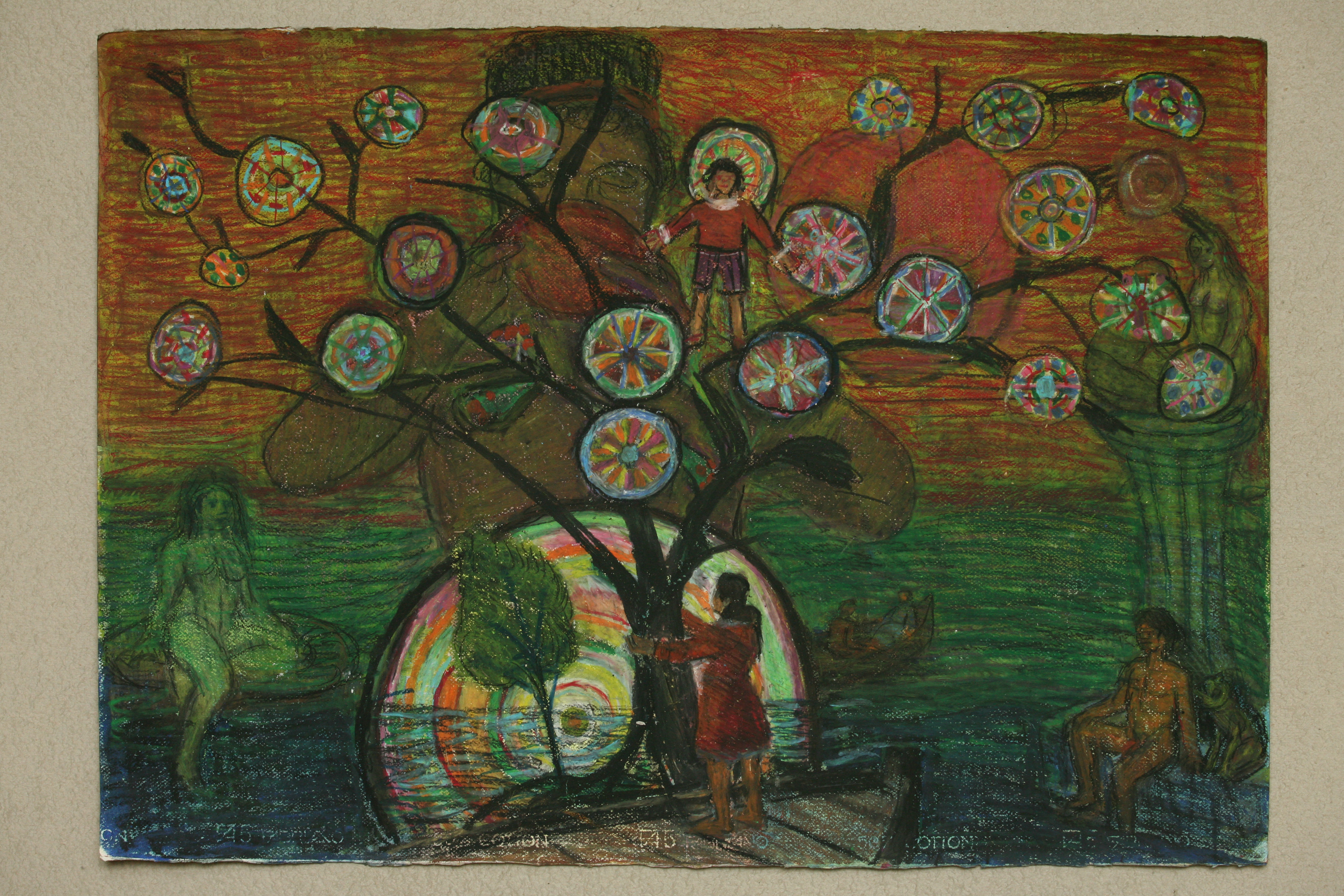 Child in a tree