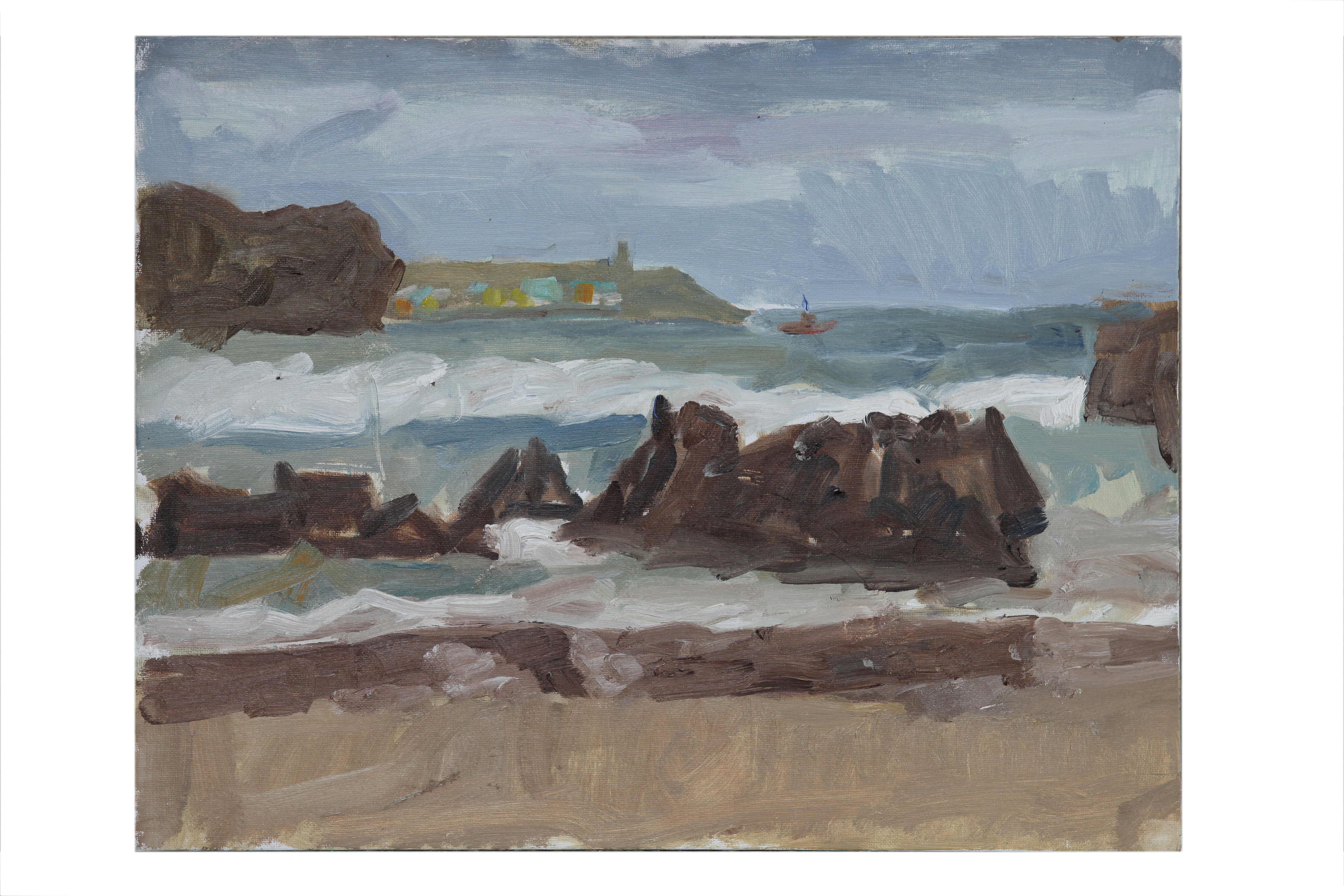 The sea at Toro beach, Llanes, Asturias.s