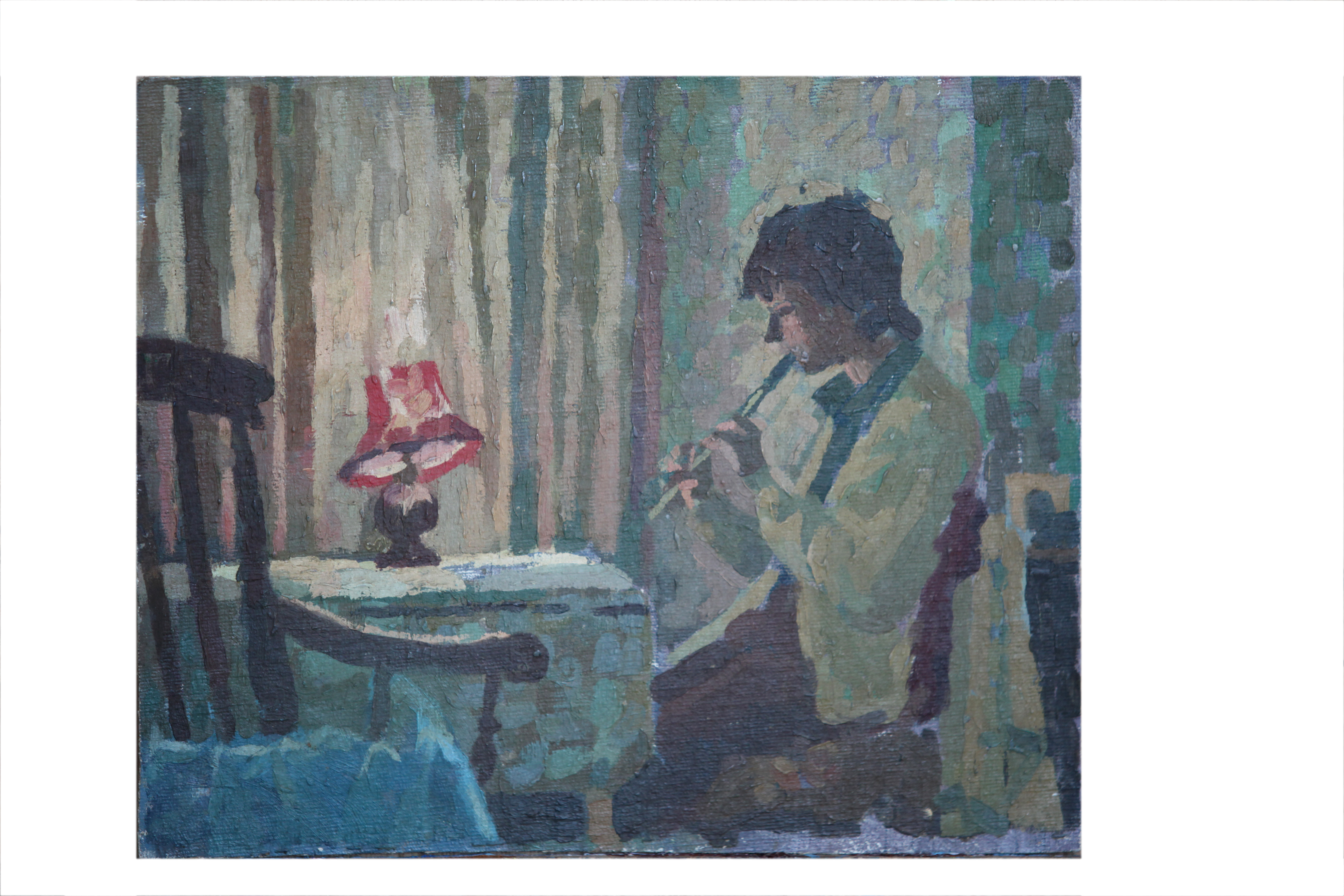 Sorrel playing flute.