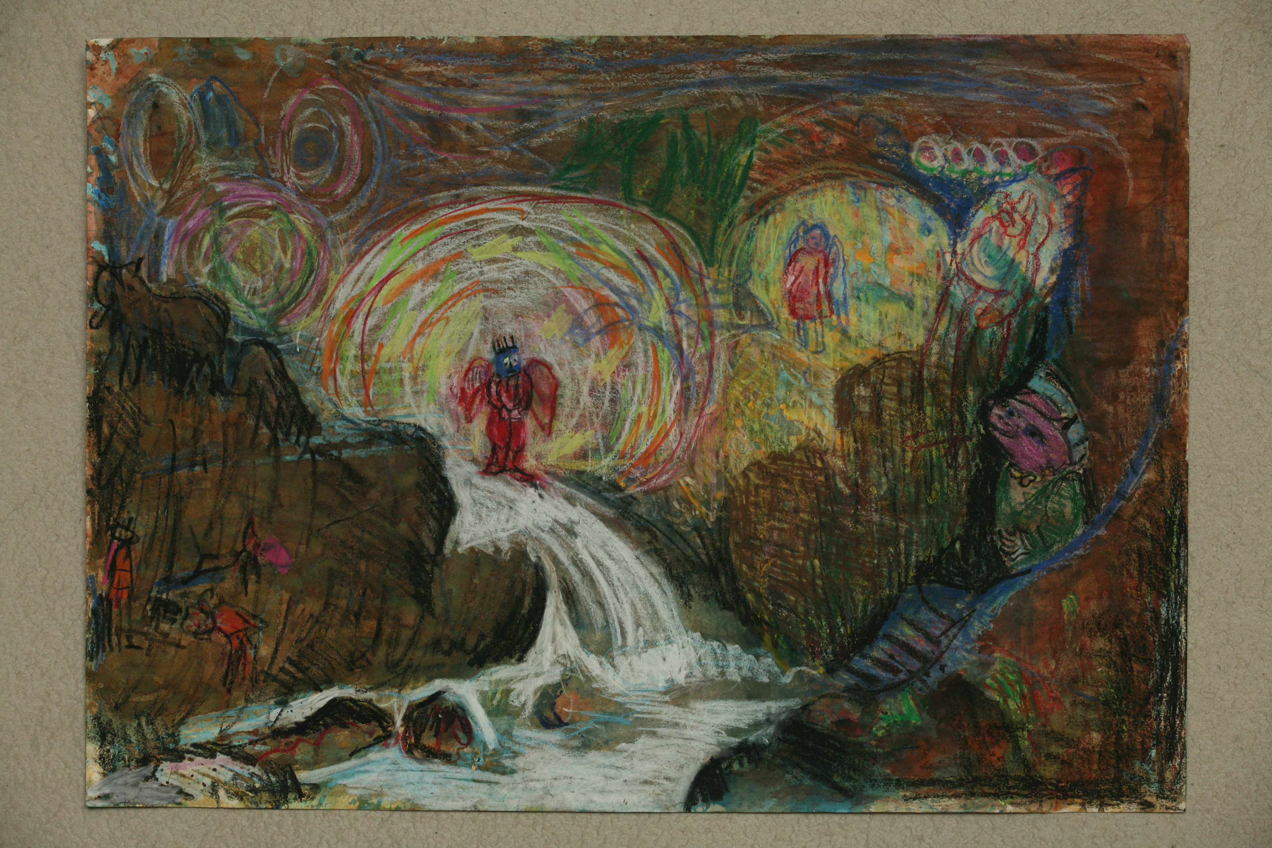At the falls
