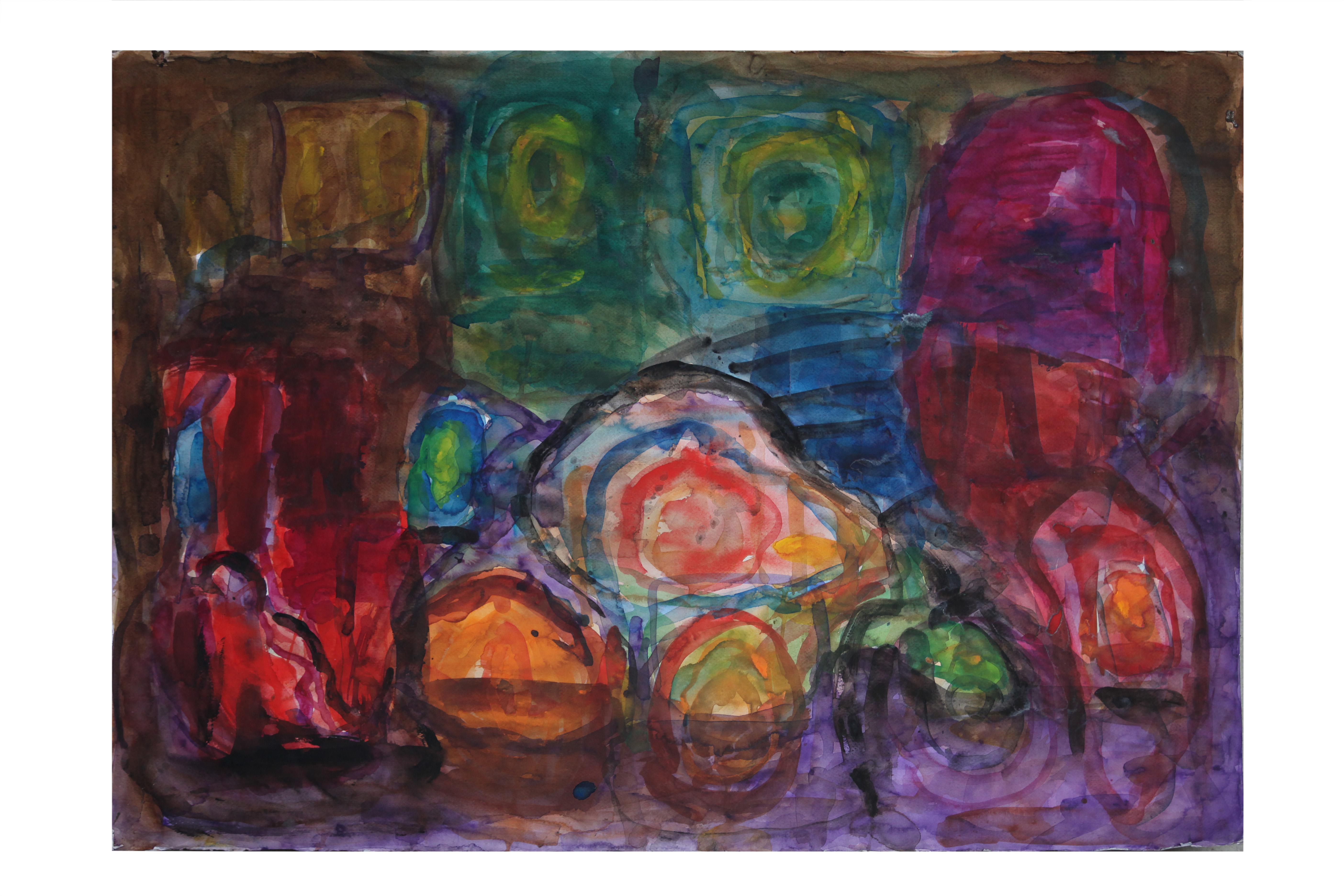 Watercolour on Paper. Splash1