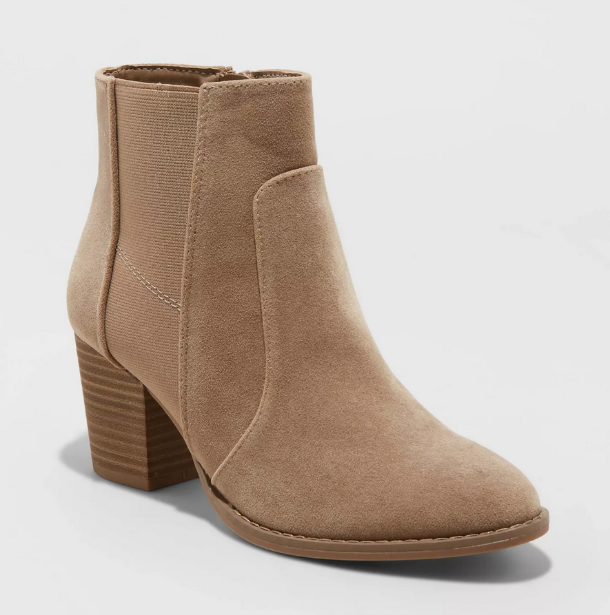 target taupe booties