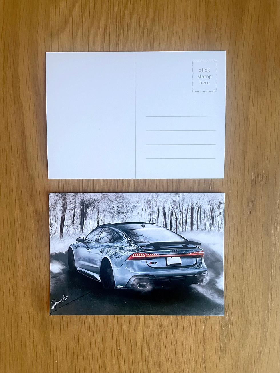 Thumbnail: Audi RS7 Postcards