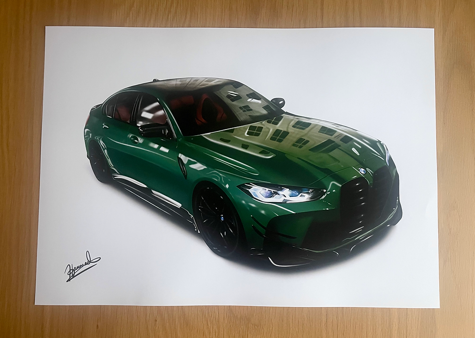Thumbnail: BMW G80 M3 Print