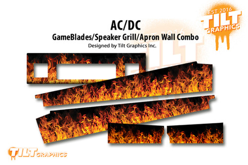 AC/DC: Flames Combo | tilt-graphics-inc