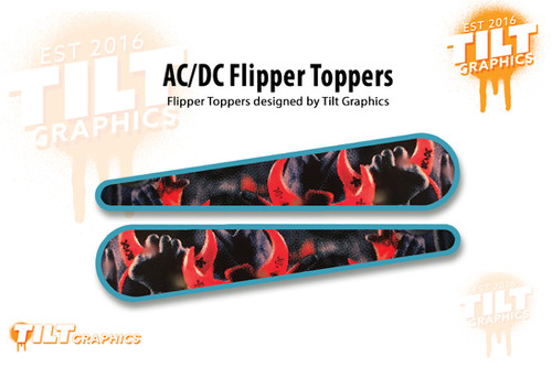 AC/DC Flipper Toppers: Crowd | tilt-graphics-inc