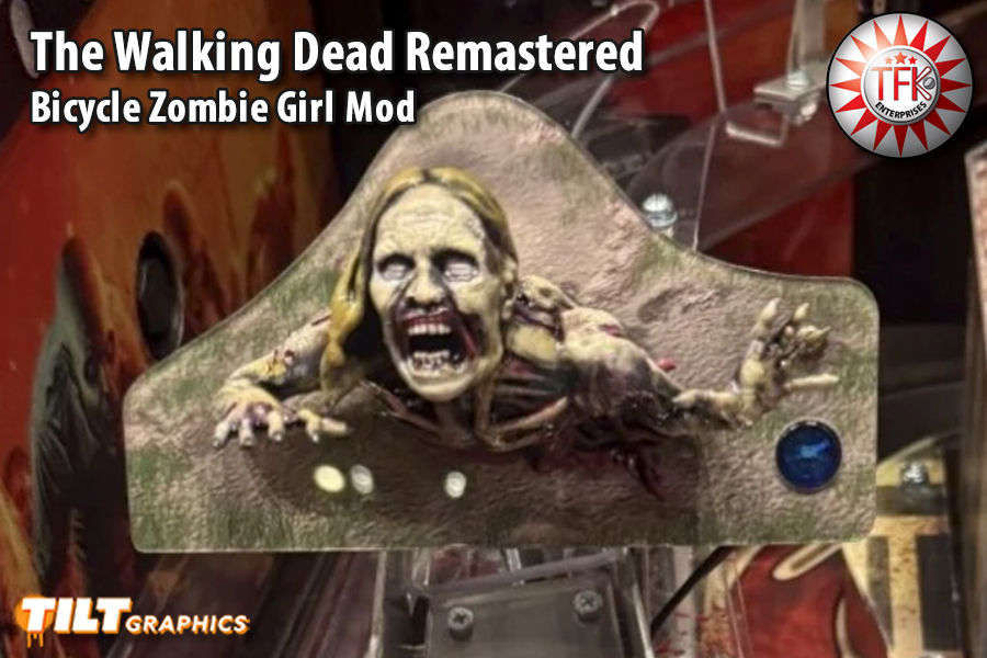 Thumbnail: The Walking Dead Remastered: Bicycle Girl Zombie