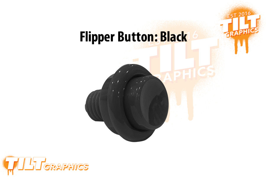 Flipper Buttons: Opaque Black