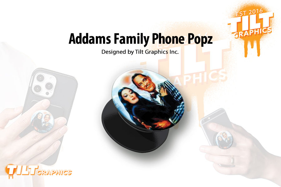 Addams Family Phone Popz