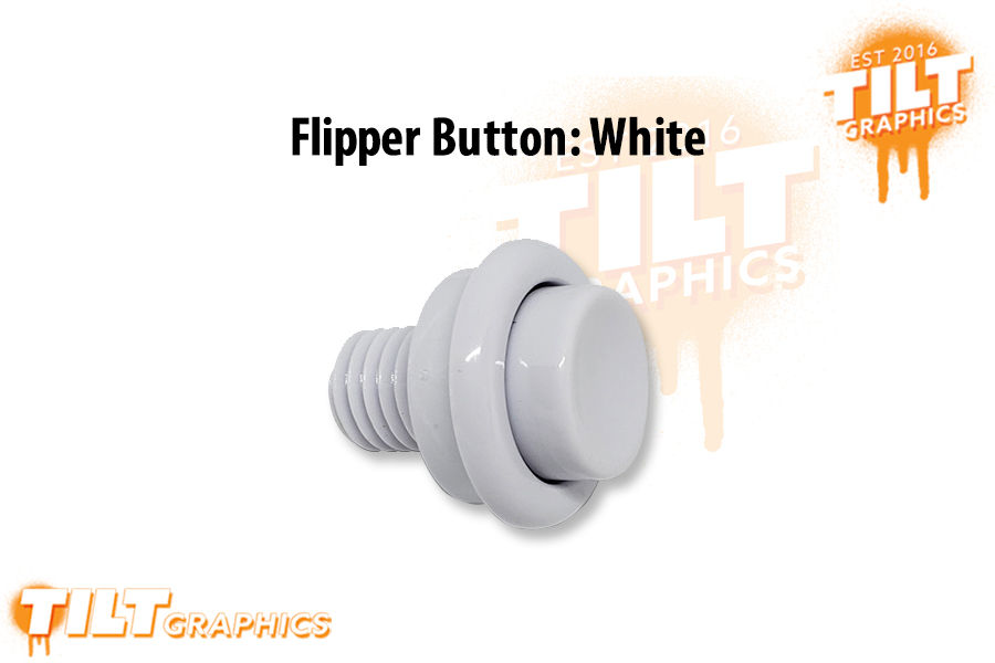 Flipper Buttons: Opaque White