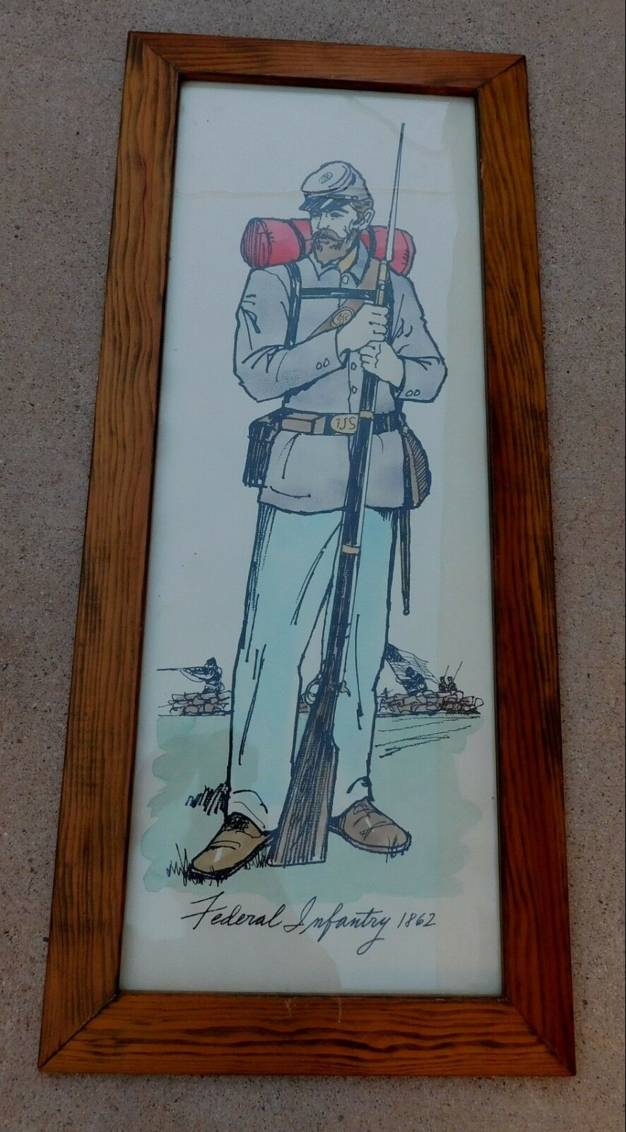 Thumbnail: US Military Historical Etching ART Prints