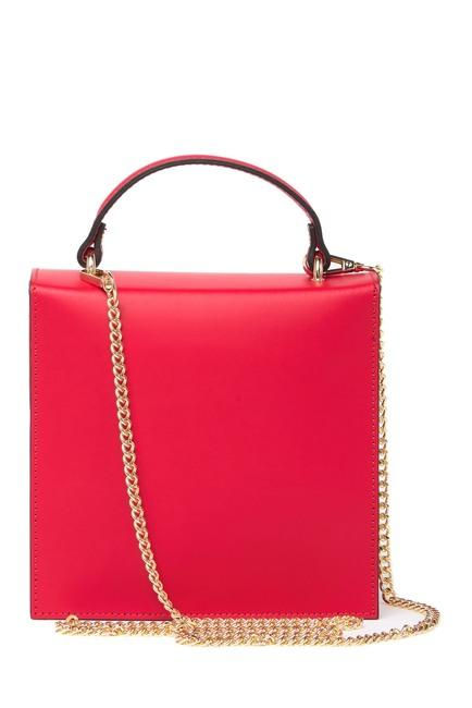 Thumbnail: PERSAMAN NEW YORK ROSSA Red Leather Two Tone Satchel Bag