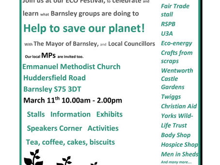 Join us for eco fest!