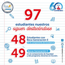 97 ESTUDIANTES DE COMFENALCO GANAN BECA GENARACIÓN E