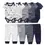 Thumbnail: 6/9/10pcs cotton newborn baby girl clothes bodysuits