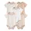 Thumbnail: Unisex solid colour newborn baby cotton bodysuits