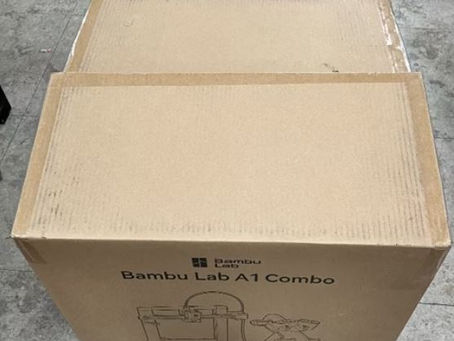 入門級Bambu Lab A1-Combo 新版包裝開箱文!!