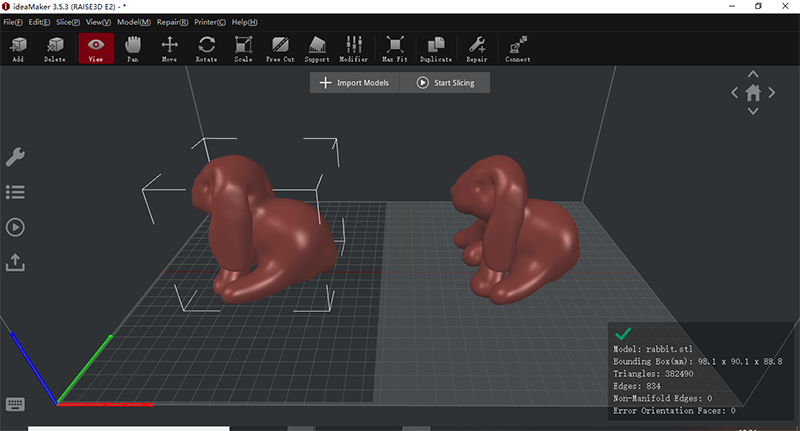 ideaMaker進階06：複製列印及鏡像列印切層教學 (E2機型)
