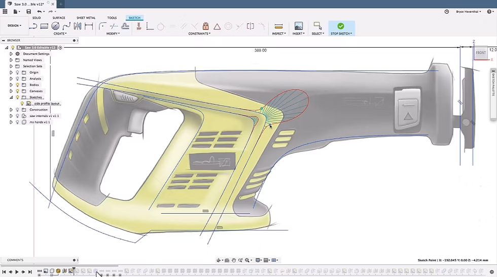 Autodesk Fusion曲面建模