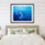 Humpback Playtime | Print on Wall | Kim Staples Art