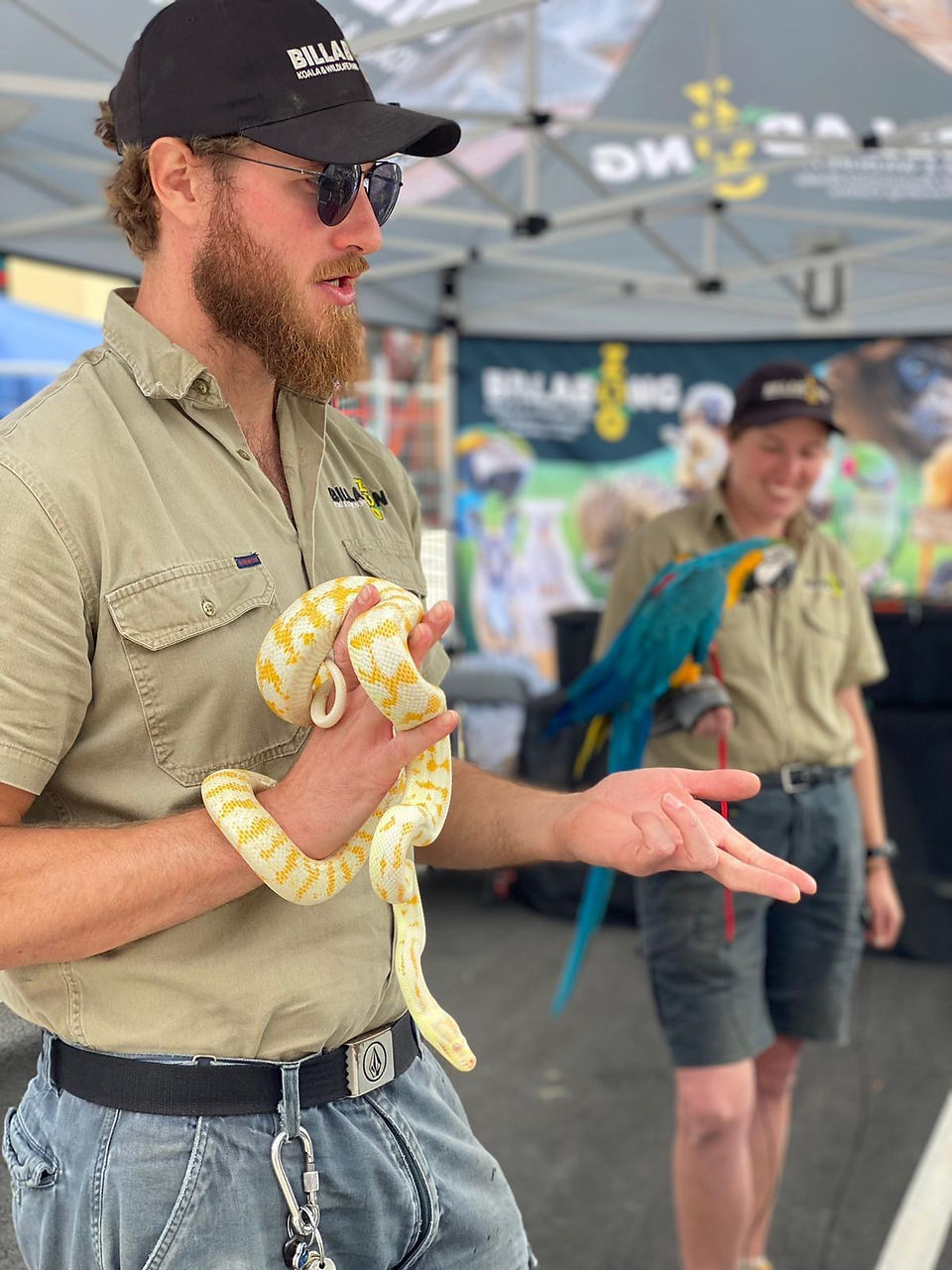 Blake educating about snakes  | Brilliant Online