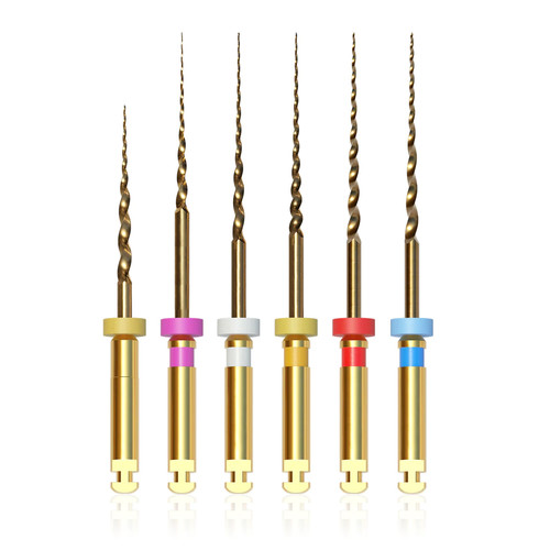 Healix Conmem Pro Gold Rotary Files | Sx-F3 | NiTi Files - PACK OF 2 OFFER! | Healix