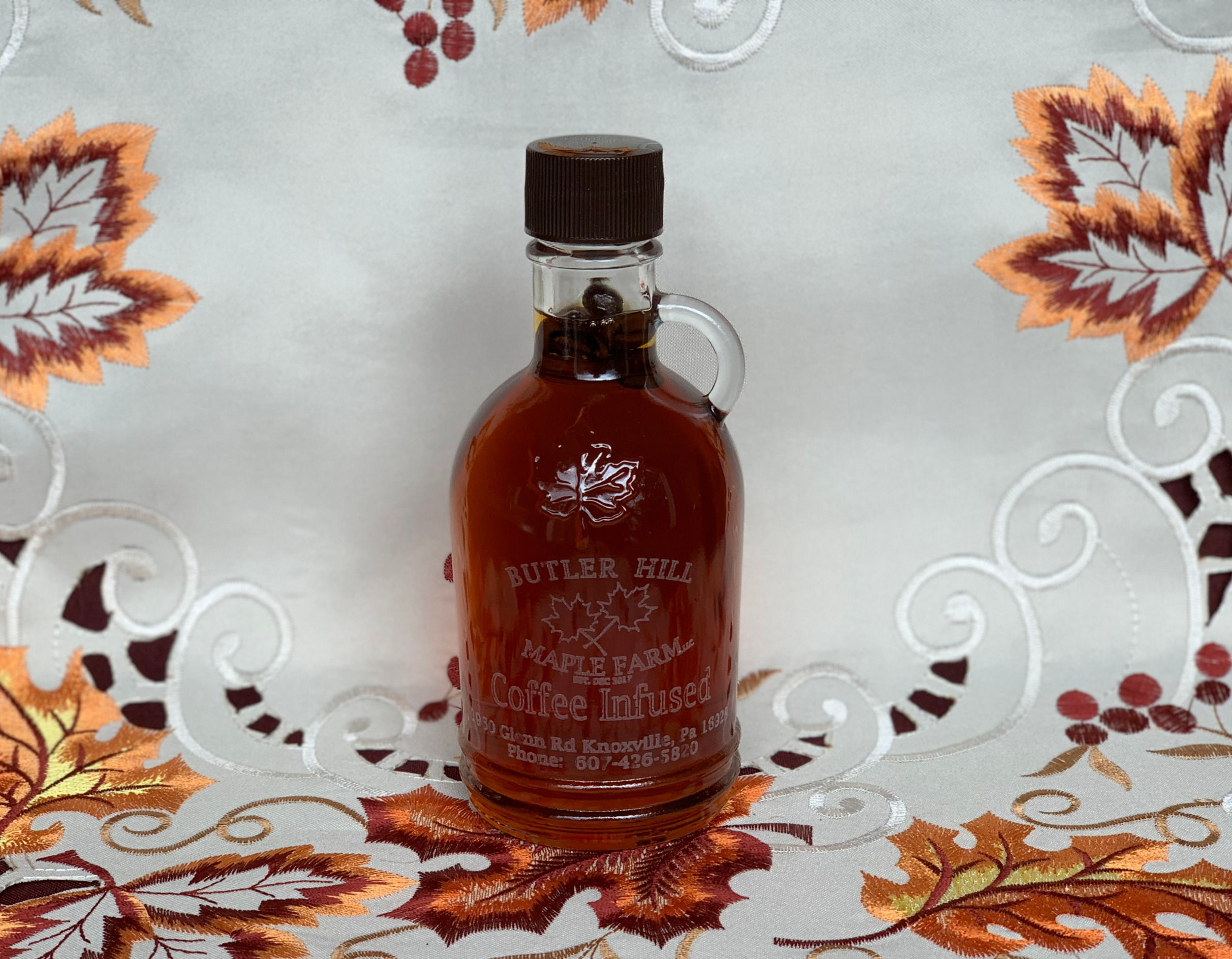 Coffee Infused Laser Etched Glass - 250ml Gallone