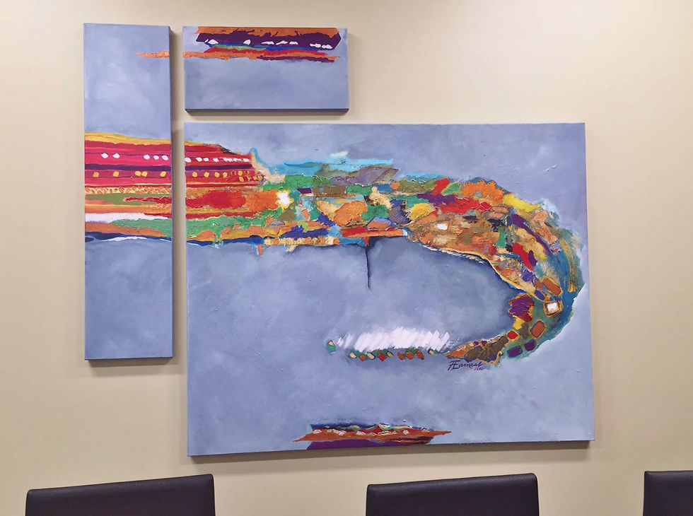 Triptych 5x6'