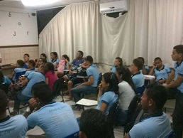 VISITA AS ESCOLAS - COLÉGIO MODELO EM ITABUNA