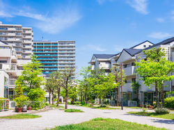 緑豊かな街並み