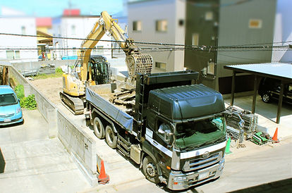 作業で出た廃棄物の運搬